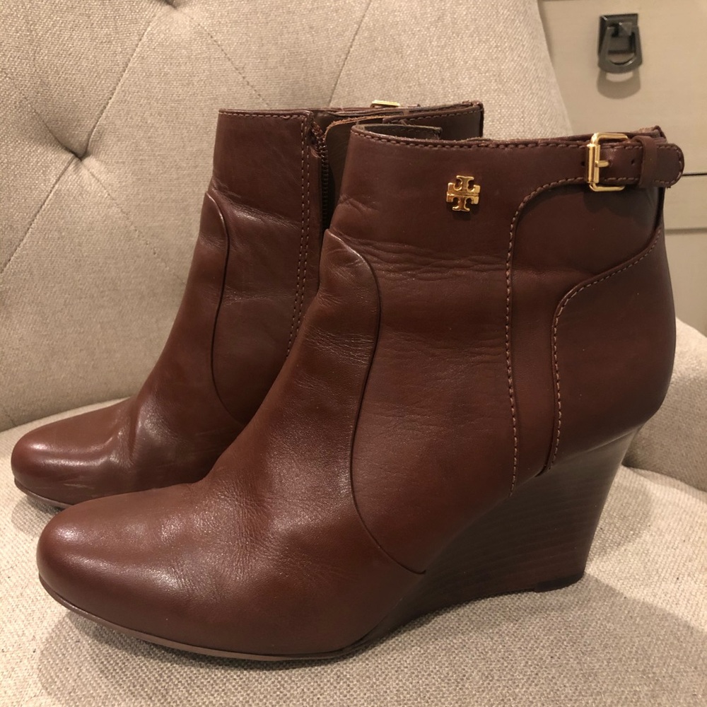 Tory Burch Milan Bootie -Almond size 8